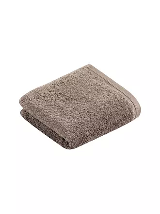 VOSSEN | Gästetuch VEGAN LIFE 40x60cm Pepplestone | 